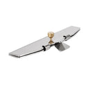 New Aluminum Alloy Archery Arrow Fletching Jig Clamps Replacement - Silver