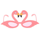 Novelty Tropical Flamingo Eyeglasses Beach Party Fancy Dress Unisex Costume