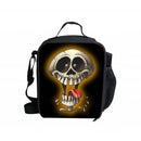 Kids Love Bento Bag Insulated Picnic School Thermal Lunch Tote Case Skull