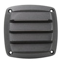 4 Inch Louvered Vents Style Boat Marine Hull Air Vent Grill Cover - Black