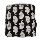 Newborn Baby Berber Fleece Blanket Bedding Set Unisex White Elephants