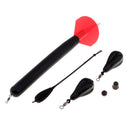 Plastic Carp Fishing Marker Float Kit Marker Stem Floats with Lead Sinkers