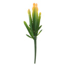 Artificial Succulent Real Touch 8-Head Cactus Foliage Plant Decor Green Red