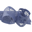 Beautiful Hollow Out Love Letter Heart Pattern LED Tea Light Holders Wedding Christmas Decor Blue