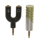 Mini 3.5mm Pro Condenser Microphone Mic with Foam Cover Sound Recording For Mobile Phone
