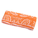 Outdoor Cycling Hiking Camping Ice Cooling Headband Wrist Band Scarf Men Women Summer Clothing Accessory - Orange