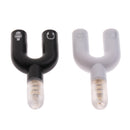 2Piece 3.5mm Stereo Splitter Audio to Mic Headset Jack Plug Y Adapter Plug