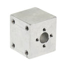 30x30x30mm Silver Ballscrew Nut Housing Bracket Holder T8 Trapezoidal Screw Seat for 3D Printer