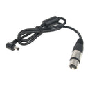 Power Supply Cable Cord Wire DC-4PXLR for Blackmagic Design BMD URSA Mini Camera