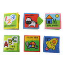 Set of Soft Cloth Cognize Books Infant Baby Children Kids Intelligence Developmental Xmas Toy Gift