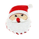 Cute Cartoon Flannel Santa Claus Brooch Pins Badge Breastpin for Kids Adult Pin Accessory for Christmas