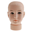 Baby Boys Children Mannequin Child Manikin Head Kid Model For Hair Wig Hats Mould Stand Display Training 10 Inch