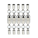 5pcs DIY Jewelry Copper Magnetic Clasp Lady Accessory Findings Home Gifts Silver