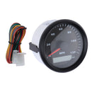 85mm 120MPH Motorcycle Stainless Steel Speedometer Odometer Waterproof