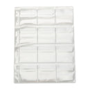 Lot of 10 Pages 12 Pockets Coin Capsules Case Holders Album Pages Sheets