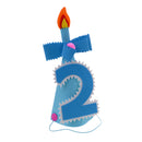 2 Year Anniversary Birthday Party Cone Hat for 2nd Baby Shower Age 2 Celebration