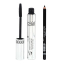 3D Fiber Lash Mascara + Black Eyeliner Pencil Premium Kit - Enhancing Eyelash, Easy Application & Non-Toxic Formula