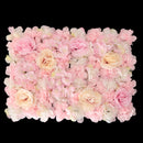 Artificial Silk Flower Wall Panels Backdrop Home Shop Wedding Venue Decor