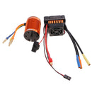 Waterproof F540 4370KV Brushless Motor +45A ESC for 1/10 1/12 RC Car Truck Boat