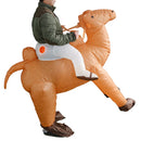 Inflatable Camel Rider Costume Outfit Adult Cosplay Party Fancy Dress Up