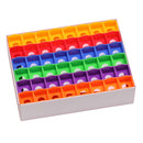 144 Pieces/Box Multicolor Billiards Snooker Pool Cue Tip Chalk Holder Case for Billiards Player Billiards Club Pool Bar