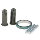 5 Pieces Metal Exhaust Studs Nuts Gasket Sets for GY6 50cc - 150cc QMB139 ATVs Go Karts Moped Quad