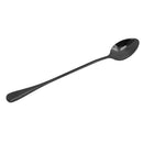 Home Cafe Restaurants Use Stainless Steel Coffee Sugar Ice Cream Dessert Spoon Salad Oval Teaspoon Wedding Party Supplies Black