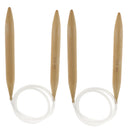 2 Pieces 150mm Circular Knitting Needle Circular Pins for Knitting Scarf