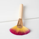 Professional Soft Large Fan Shape Makeup Brush Facial Foundation Loose Powder Concealer Contour Beauty Comestic Tool
