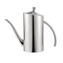 Stainless Steel Oil Drizzler 500ml Dressing Pourer Vinegar Cruet Dispenser