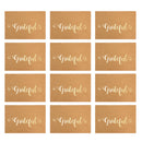 Thanks Greeting Card Thanksgiving Day Wedding Party Kraft Paper Invitation Card