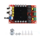 Double Channel Audio Amplifier Board,TDA7498 Class D DC 24V 2X100W Digital Stereo Power Amp Module for 8 Ohm Subwoofer Computer Speaker Motorcycle