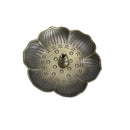 Creative Home Decor Zinc Alloy Chinese Feng Shui GoodLuck Incense Burner Holder Censer Plate NEW
