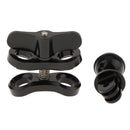 Aluminum Alloy Underwater Diving Ball Clamp Mount Bracket Joint Arm for GoPro Hero Action Cameras - Black