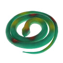 Simulation Rubber Round Snake Kids Outdoor Game Animal Toy Blue