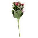 1 Bunch of 6-Head Artificial Silk Daisy Flower Heads For Wedding Party Baby Shower Party Craft Projects Decor Flowers Pink
