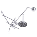 Metal Craft Perpetual Balance Art Motion Toy Figurine Stainless Steel Small Airplane Mold Home Desk Decorative Accessory
