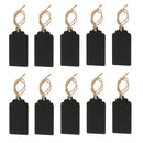 10 Pieces 8x4cm Mini Blackboard Signs Hanging Chalkboard Message Board Wedding