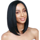 Women Natural Black Shoulder Long Straight Synthetic Hair Full Wig Heat Resistant Daily/Cosplay Party