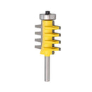 1/4 inch Shank Rail and Stile Finger Joint Glue Router Bit Cone Tenon Woodwork Cutter Power Tools