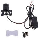 Black LED Spot Driving Lamp Taillight Fog Light Lamp Auxiliary Lamp 12V-80V for Motorbike ATV