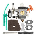 Carburetor Carb Kit For Stihl FS87 FS87R FS90 FS90K FS90R FS100 FS110 Fuel Filter