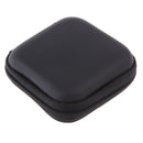 Portable Scratch Resistant Carrying Hard Case Bag Pouch for Earphone Headset Black