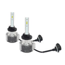 2 Pieces 881 LED Fog Light Bulbs Kits Flip COB Chips 7600LM 6000K Pure White
