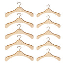 Handmade Wooden And Metal Dolls Clothes Hangers For 1/3 1/4 Scale BJD Dolls