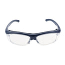 PPE Safety Protective Goggles Glasses Unisex Chemical Resistant Blue, Clear Lens