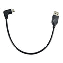 25cm 90 Degree Angled USB3.1 Type C Male USB-C To Usb2.0 A Male Data Cable