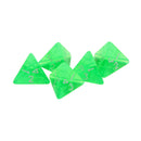 5 x Multi-Sided Dice Set D4 Dungeons & Dragons TRPG Games Role Play Green
