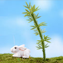 Pack of 5PCS Micro Landscape Decorations Mini Resin Ornament Garden DIY Tree Statue Home Garden Outdoor Decor Accessory