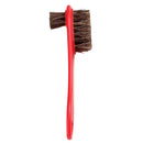 Practical Home Cleaner Tool Plastic Double Sided Long Handle Shoe Brush Cleaning Supplies